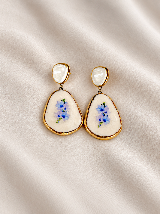 Anvi Handmade Porcelain Earrings