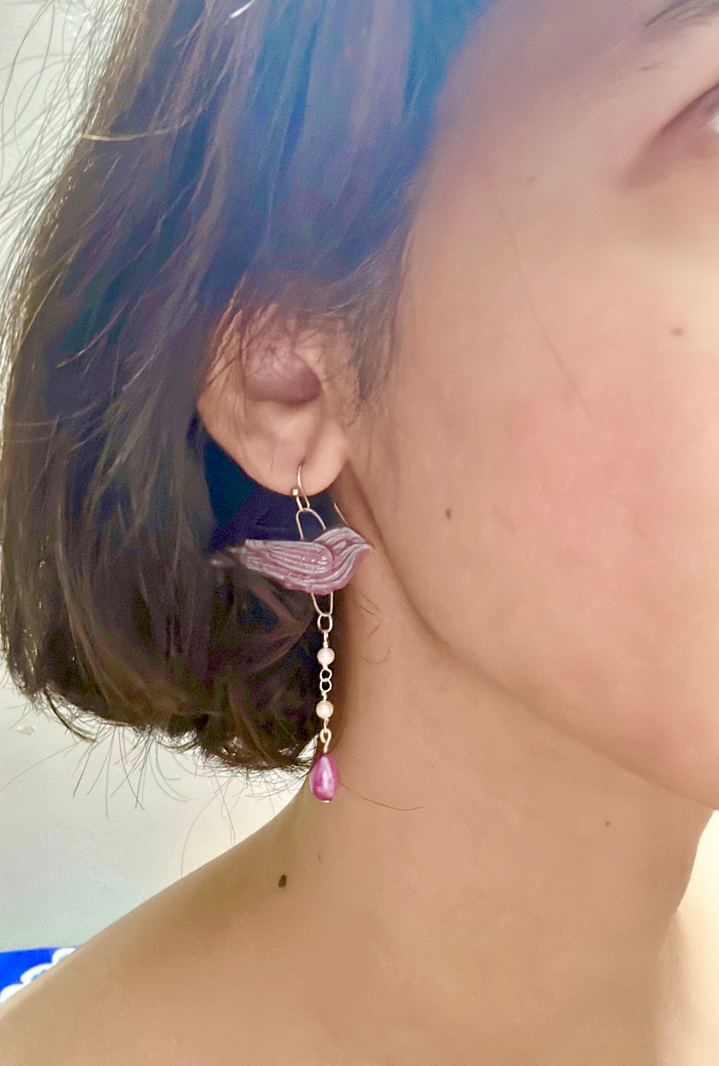 Beautifully Handmade Ceramic Earrings
