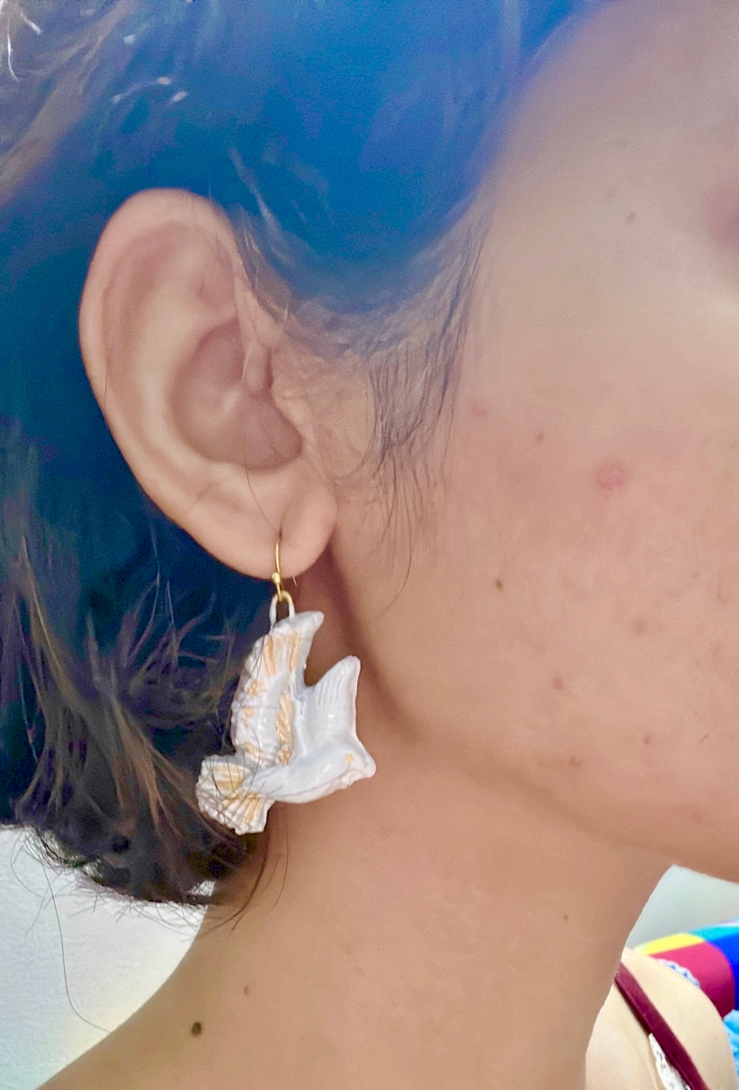 Beautifully Handmade Ceramic Earrings