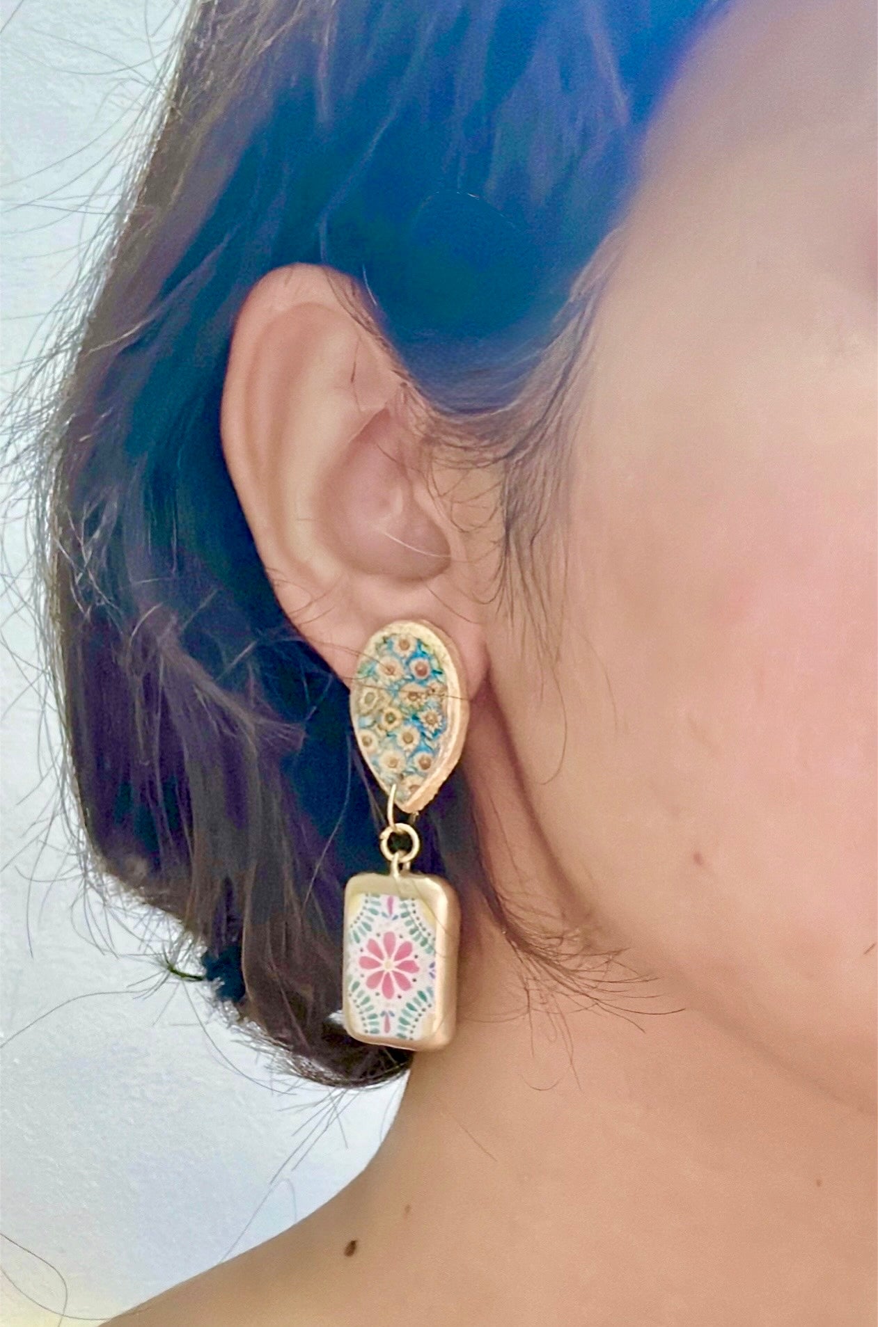 Beautifully Handmade Ceramic Earrings