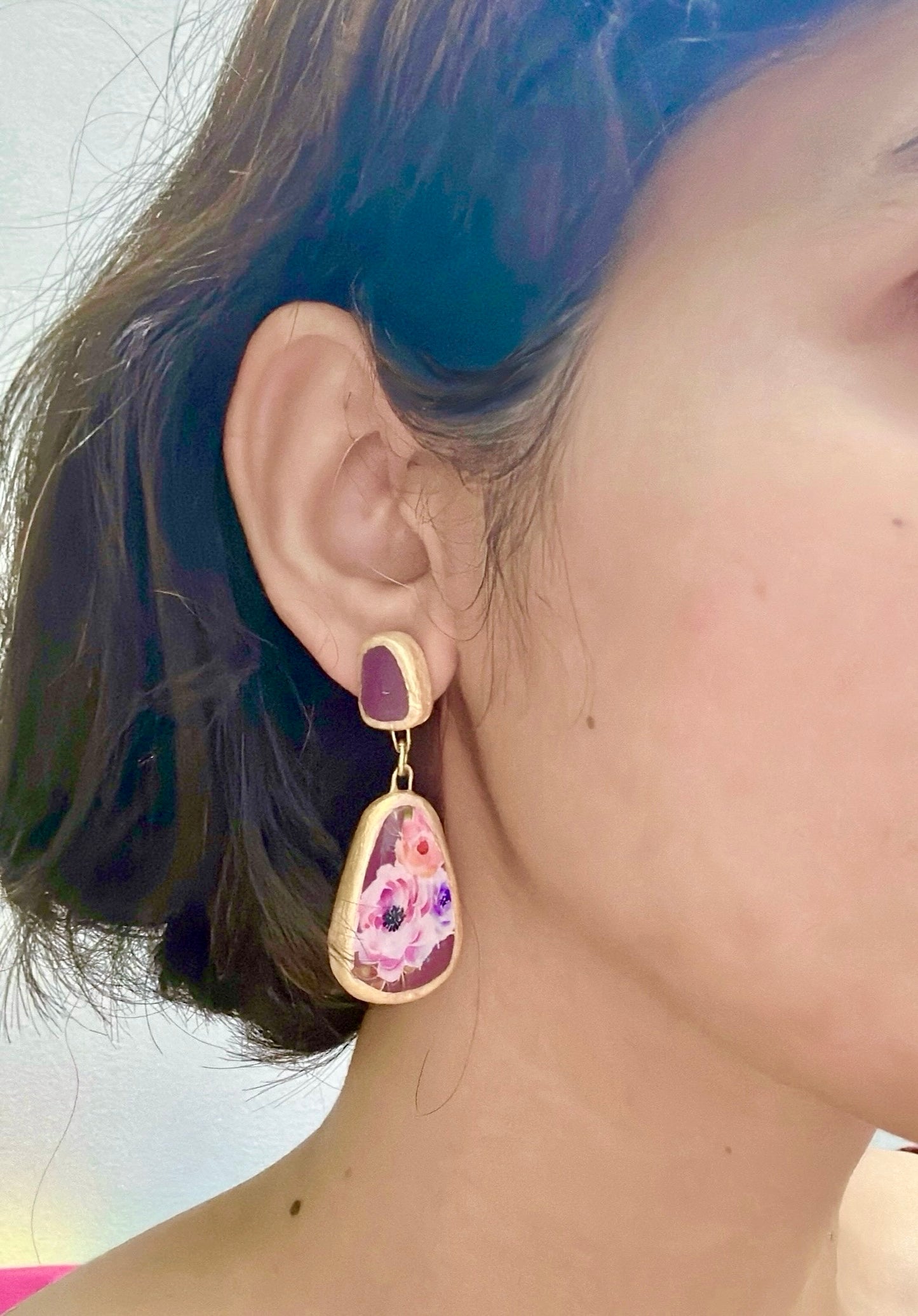 Beautifully Handmade Ceramic Earrings