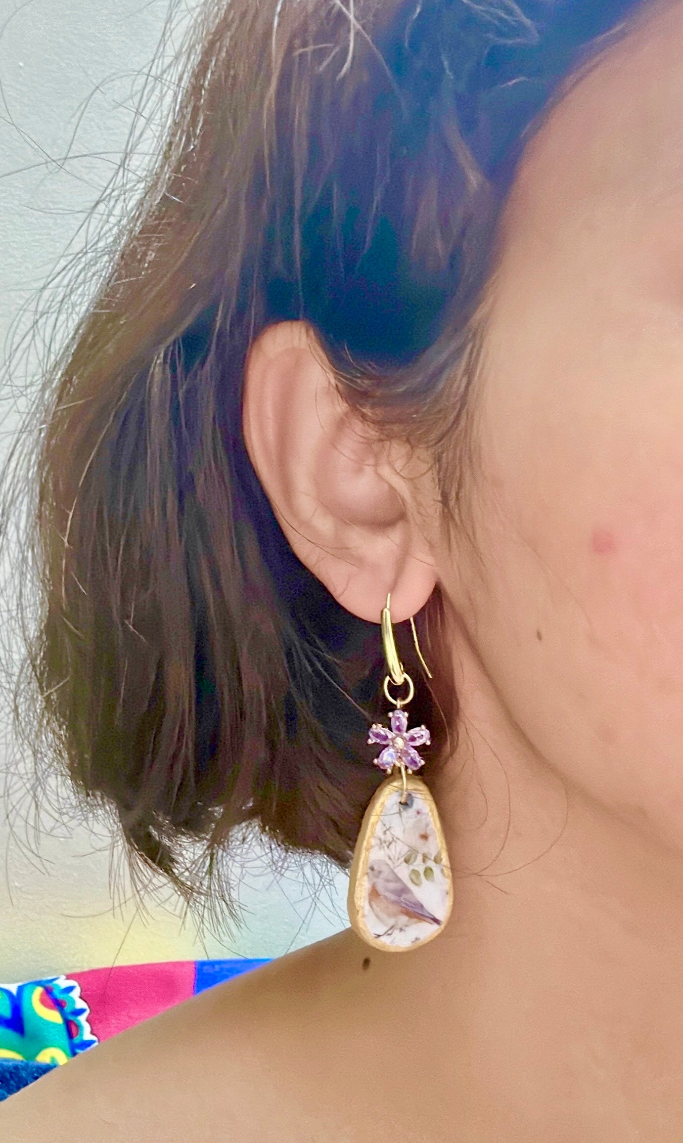 Beautifully Handmade Ceramic Earrings