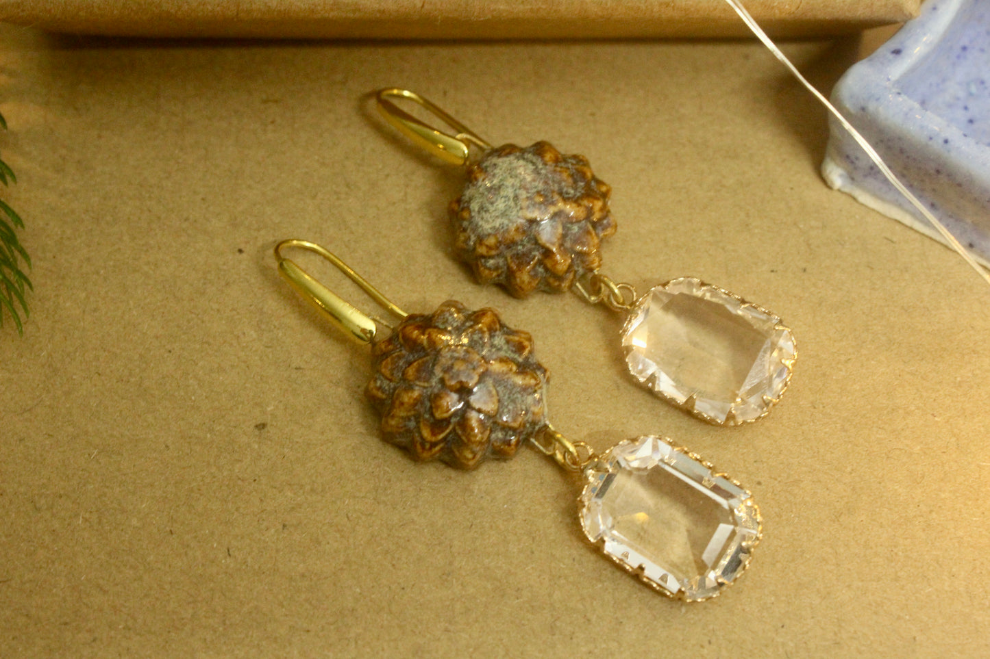 Beautifully Handmade Ceramic Earrings