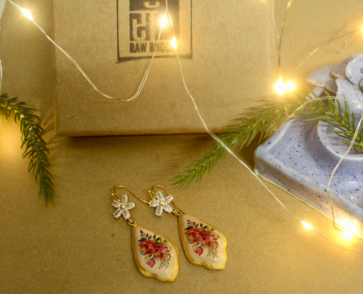 Beautifully Handmade Ceramic Earrings