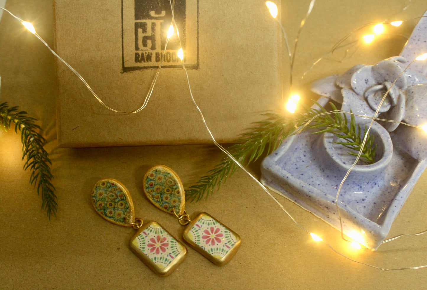 Beautifully Handmade Ceramic Earrings
