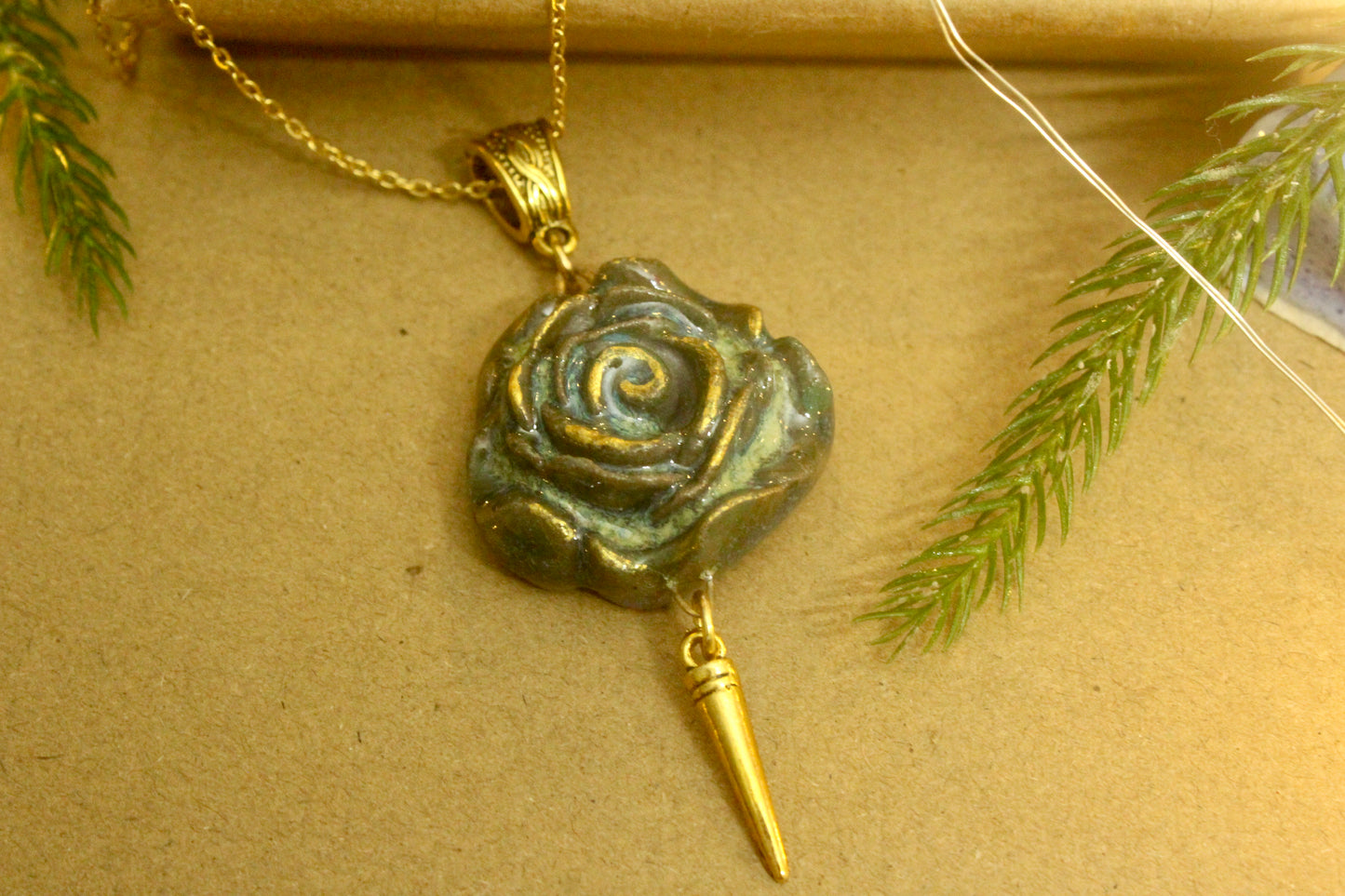 Beautifully Handmade Ceramic Necklace