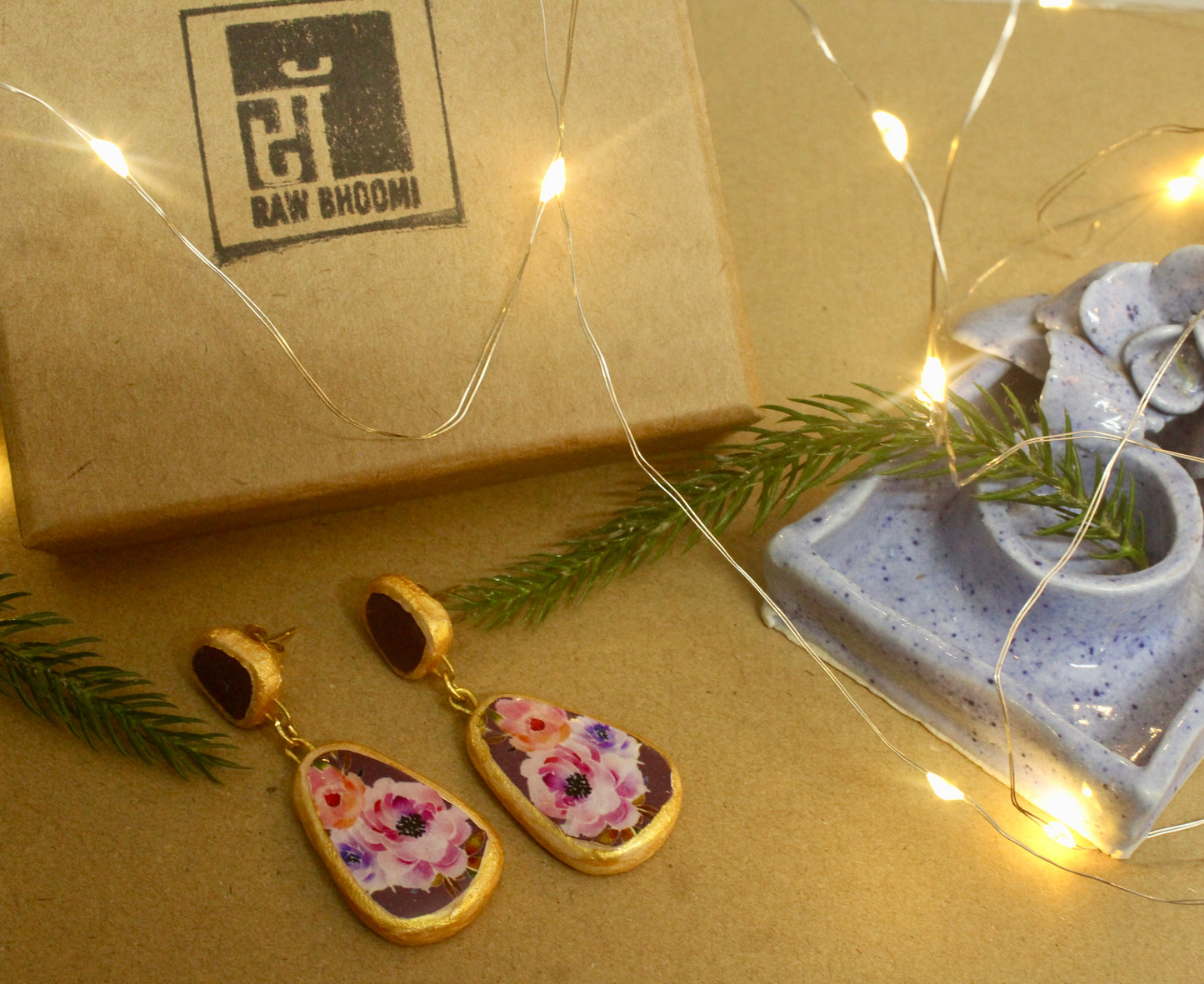 Beautifully Handmade Ceramic Earrings