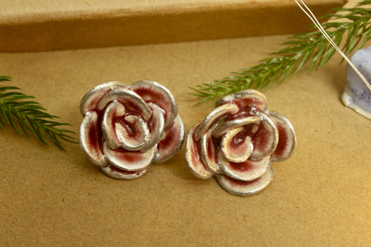 Beautifully Handmade Ceramic Earrings