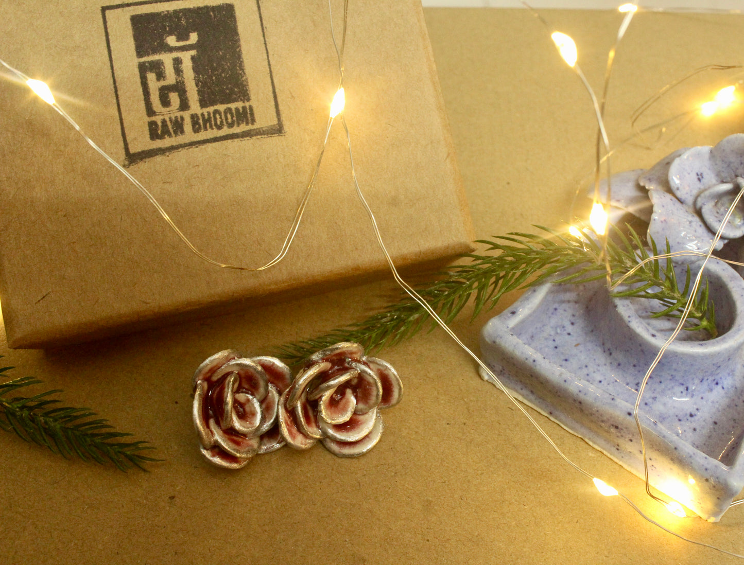 Beautifully Handmade Ceramic Earrings