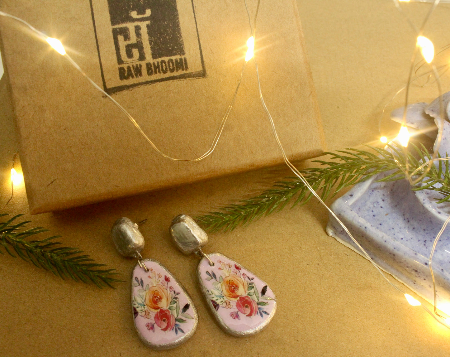 Beautifully Handmade Ceramic Earrings