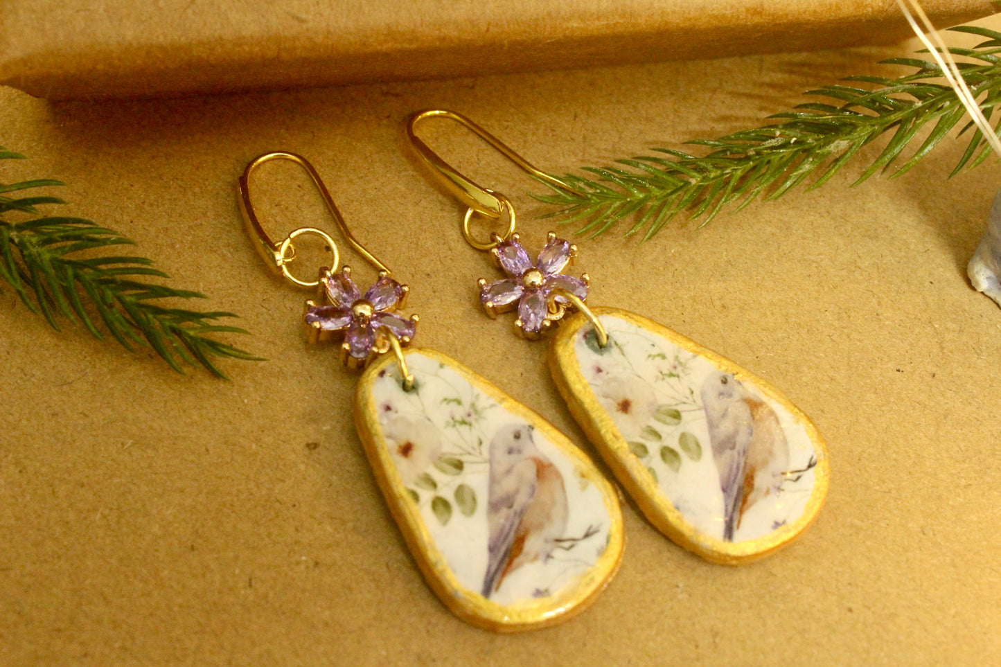 Beautifully Handmade Ceramic Earrings