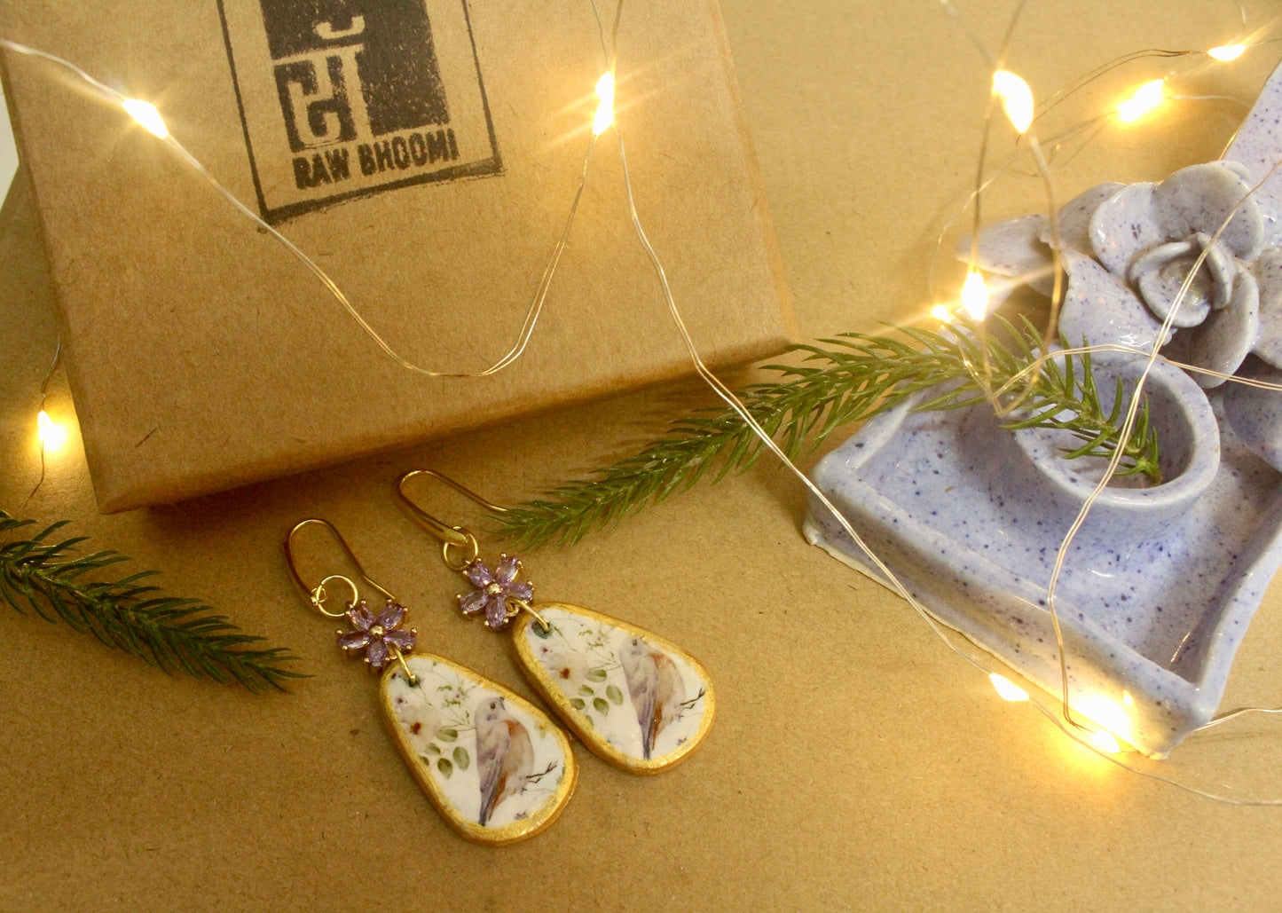 Beautifully Handmade Ceramic Earrings