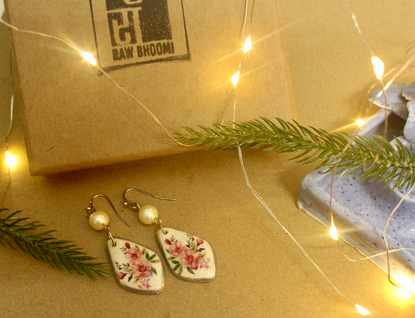 Beautifully Handmade Ceramic Earrings