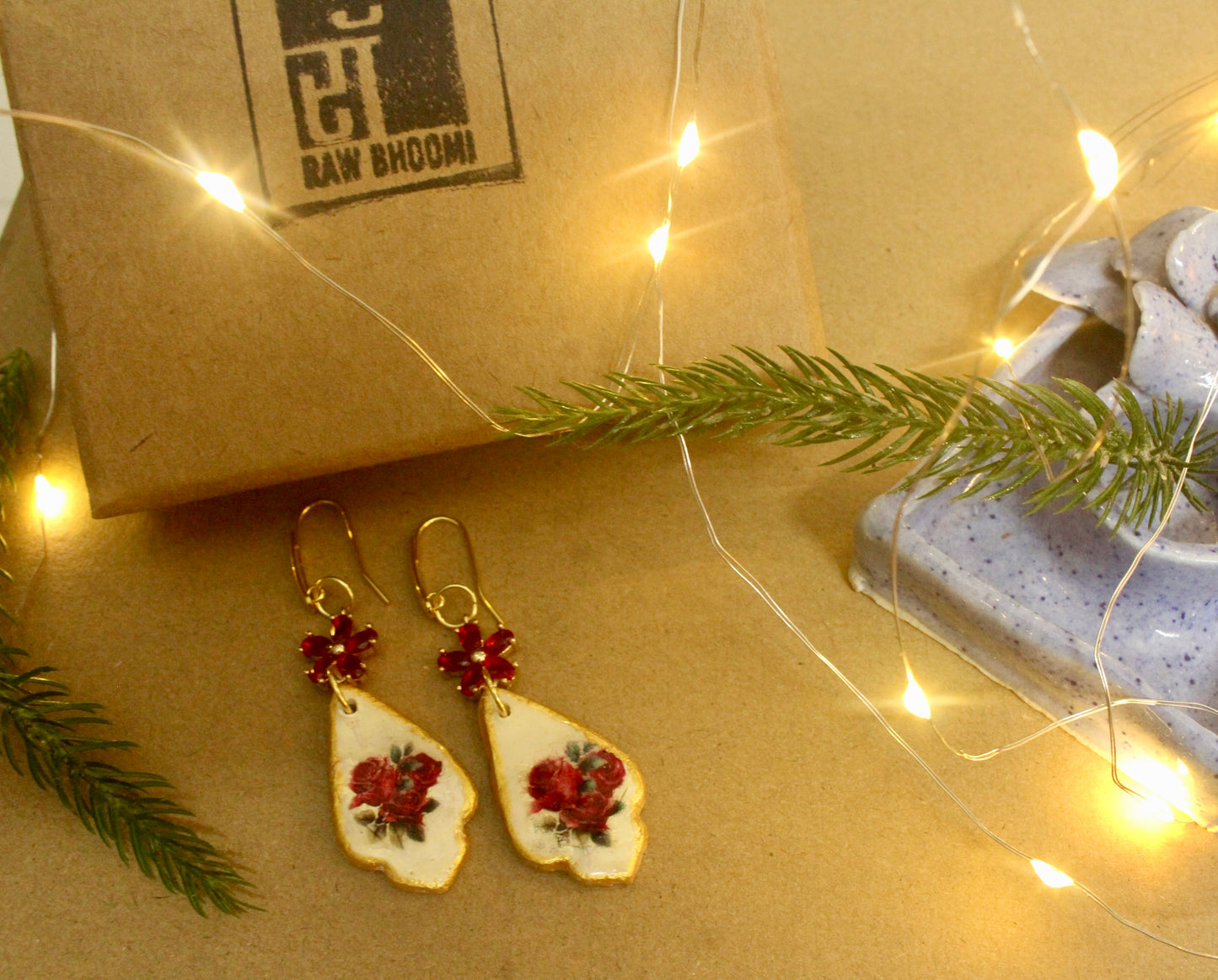 Beautifully Handmade Ceramic Earrings