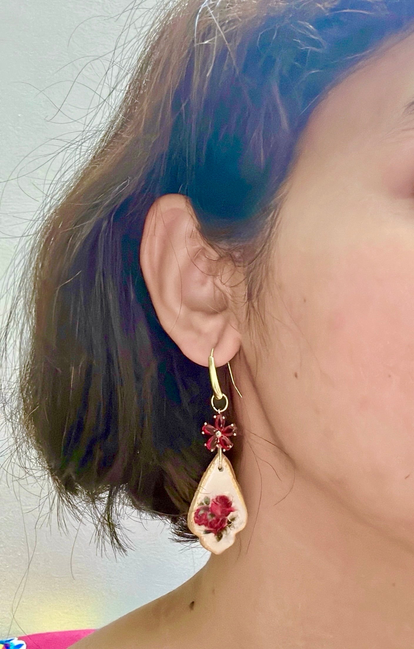 Beautifully Handmade Ceramic Earrings