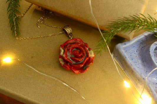 Beautifully Handmade Ceramic Necklace