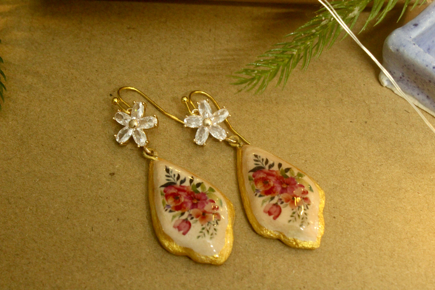 Beautifully Handmade Ceramic Earrings