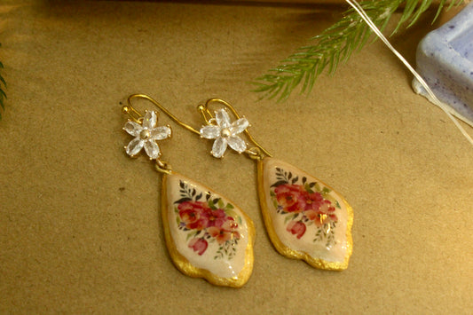 Beautifully Handmade Ceramic Earrings