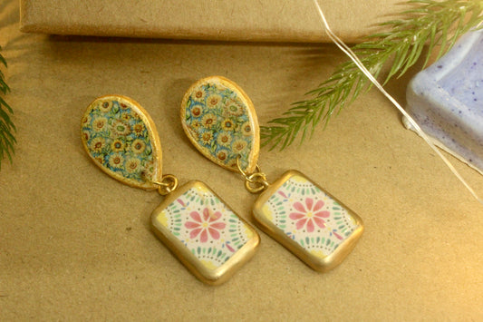 Beautifully Handmade Ceramic Earrings