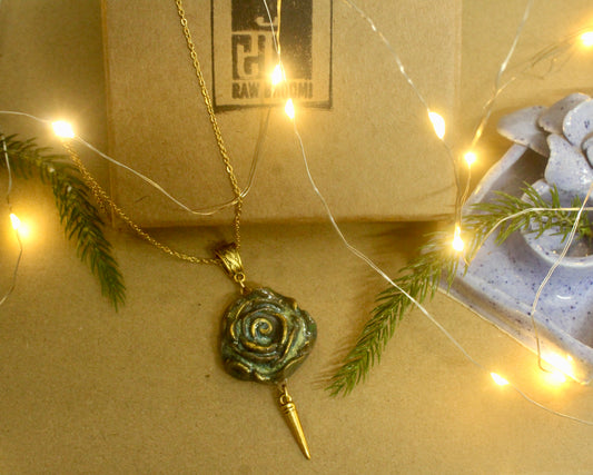 Beautifully Handmade Ceramic Necklace