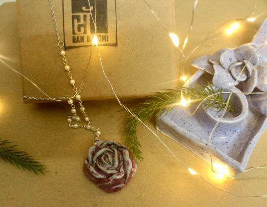 Beautifully Handmade Ceramic Necklace