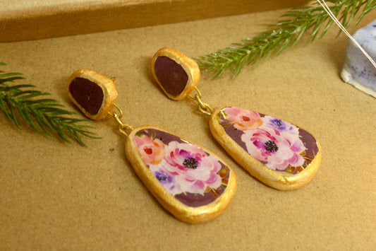 Beautifully Handmade Ceramic Earrings