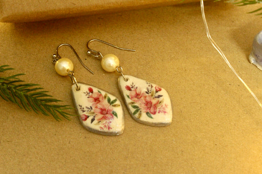 Beautifully Handmade Ceramic Earrings