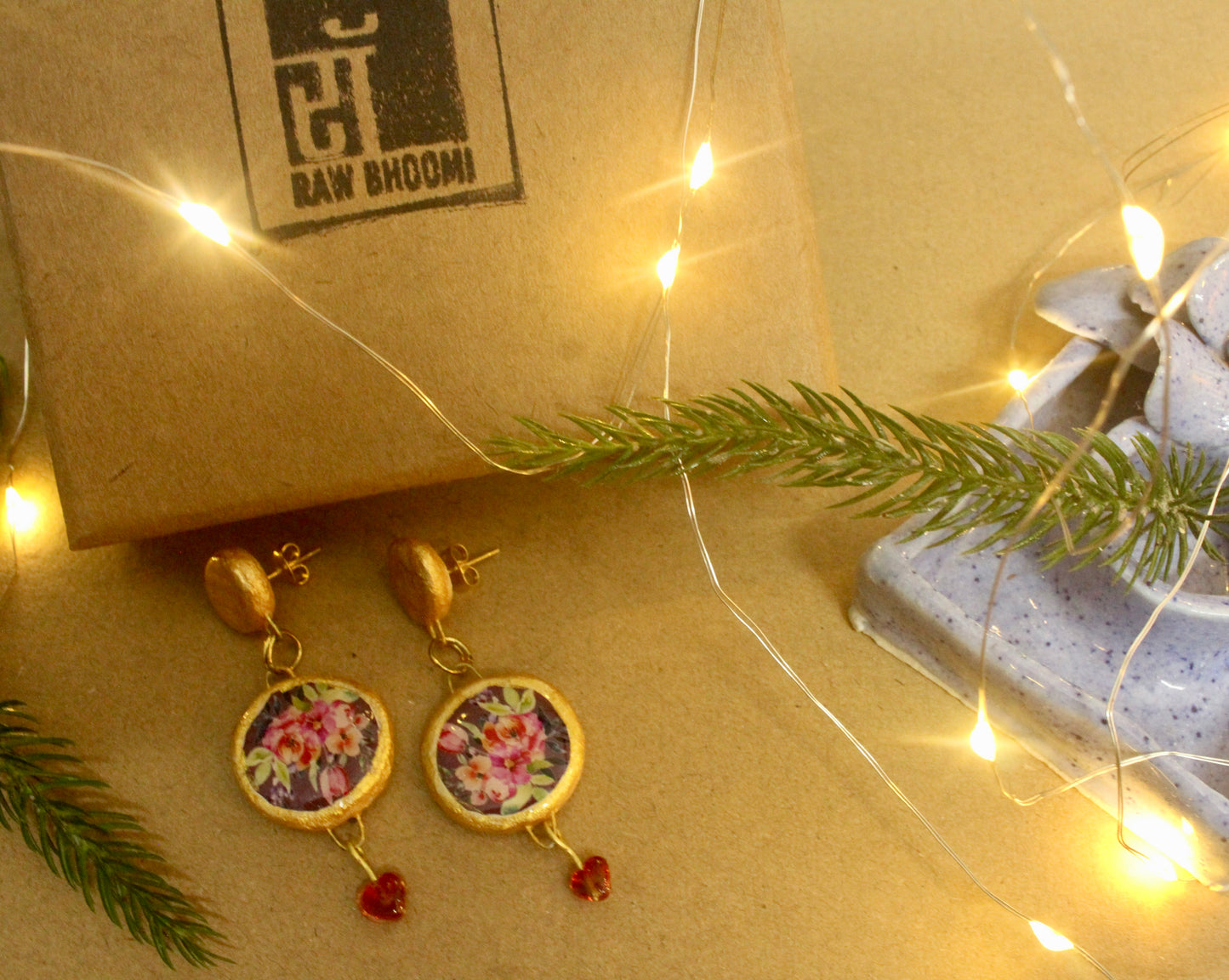 Beautifully Handmade Ceramic Earrings