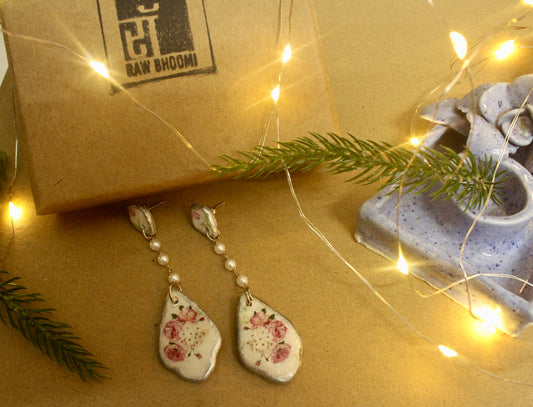 Beautifully Handmade Ceramic Earrings