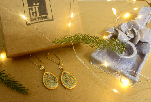 Beautifully Handmade Ceramic Earrings
