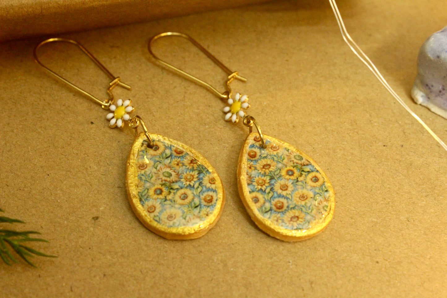 Beautifully Handmade Ceramic Earrings