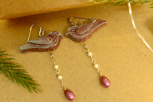 Beautifully Handmade Ceramic Earrings