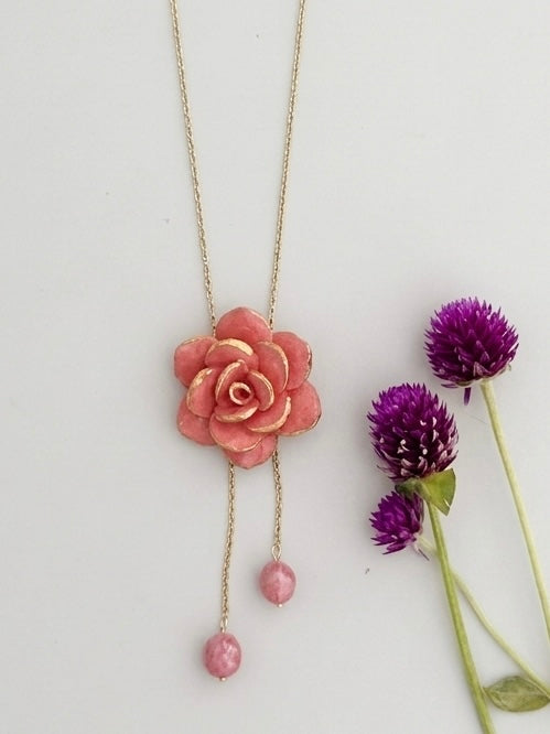 Aditi Handmade Porcelain Necklace
