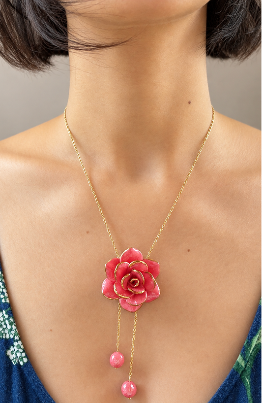 Aditi Handmade Porcelain Necklace